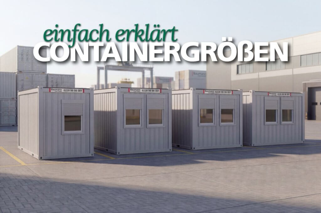 Containergrößen Titelbild