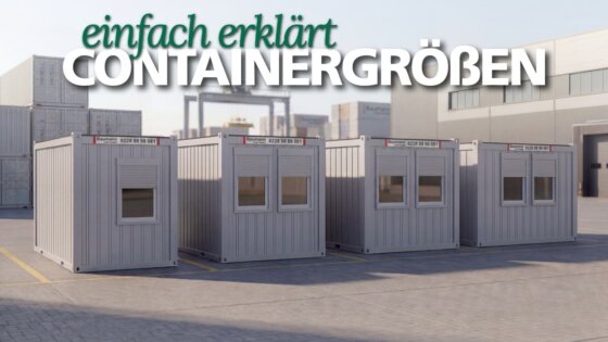 Containergrößen Titelbild