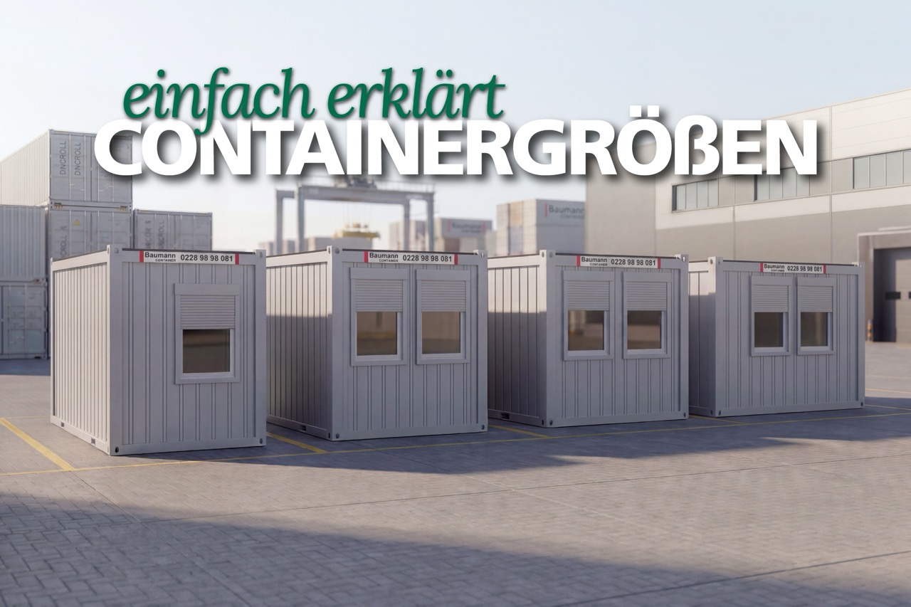 Containergrößen Titelbild
