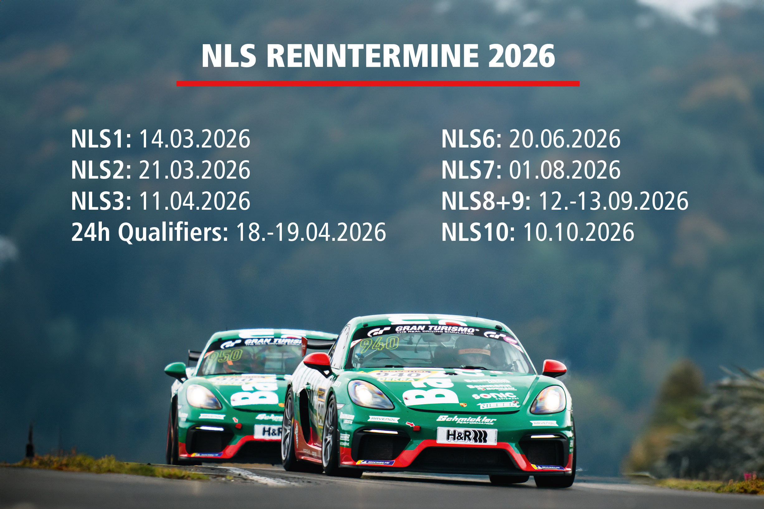 NLS-Renntermine 2026