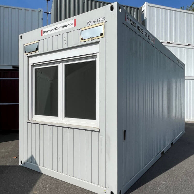 20′ Wohncontainer Baumann Container