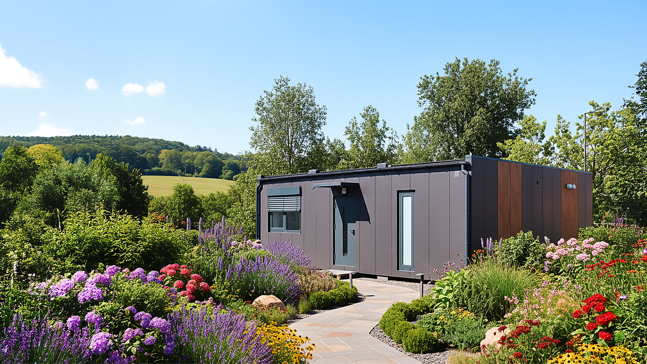 beispieldarstellung Mikrohaus von Baumann, Typ Comfort 66