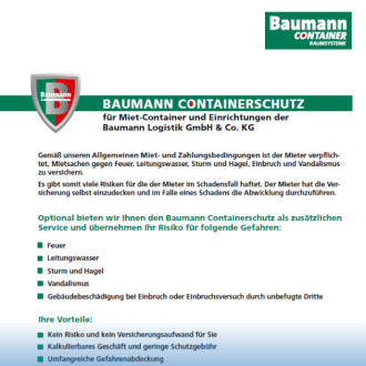 Baumann Container Service - Containerschutz PDF