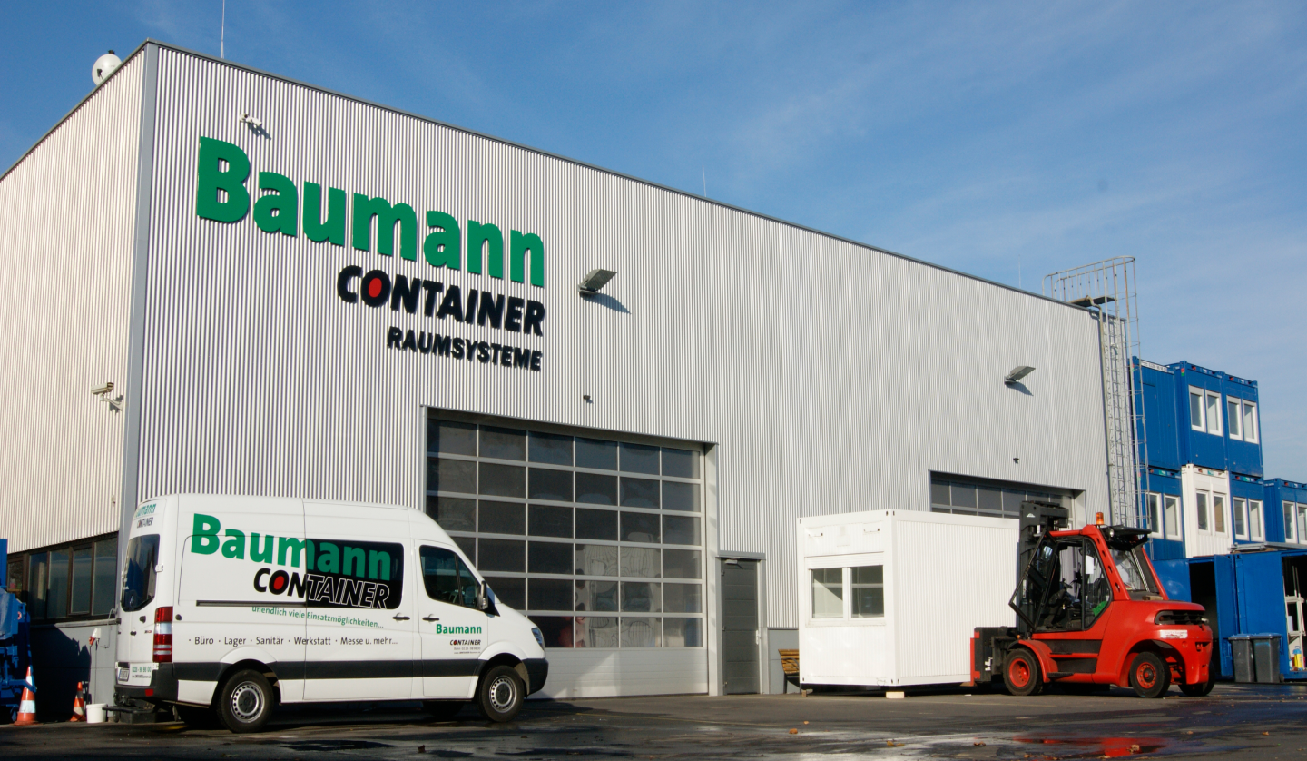 Baumann Container Hauptdepot Bonn Header