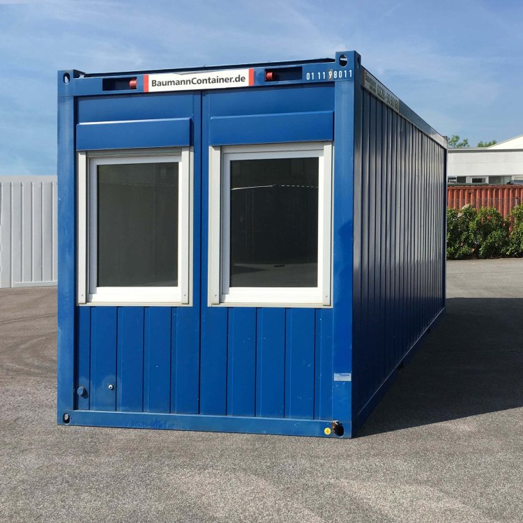 20′ Wohncontainer Baumann Container